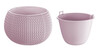 Lillepott Prosperplast Splofy Bowl, 16 x 24 cm, sirelililla