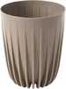 Lillepott Lamela Mira, 40 cm, plastik, helepruun