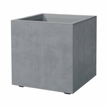 Lillepott Deroma veepaagiga, 39 x 39 x 39 cm, hall