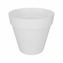 Lillepott Elho Loft Urban, ümmargune, valge, 50 x 44 cm, 48 l, plastik