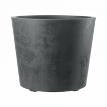 Lillepott Deroma 9ER14SZA, plast, 59 cm, antratsiit