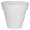Lillepott Riviera Soleilla, ümmargune, 50 cm, valge