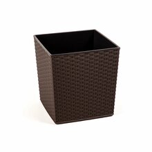 Lillepott Lamela Juka, 40 cm, tumepruun