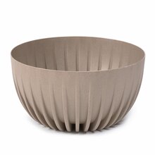 Lillepott Lamela Mira 933-85, plastik, helepruun