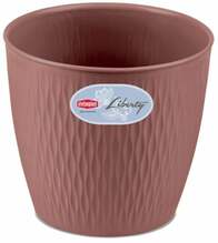 Lillepott Stefanplast Liberty, 30 x 27 cm, pruun