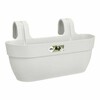 Lillepott Elho Vibia Campana Easy Hanger Large, valge siid, 24,1 x 46 x 26,5 cm