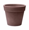 Lillepott Nicoli Zeus Matt, o50 x 43 cm, tumepruun
