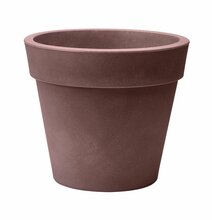 Lillepott Nicoli Zeus Matt, o50 x 43 cm, tumepruun