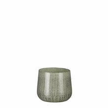 Lillepott Mica Benson 1071766, metall, 12 cm, hall