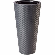 Lillepott OEM Rattana Slim, 30 cm, hall