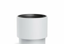 Plastist lillepott Prosperplast Heos, 30 x 30 x 28 cm, valge