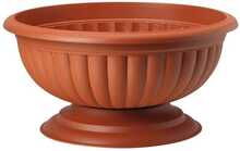 Lillepott Form Plastic Grace 1003, plastik, 41 cm, pruun