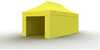 Pop-up telk Zeltpro Proframe, kollane, 3x6 m