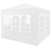 Peotelk vidaXL, 3x3 m, valge
