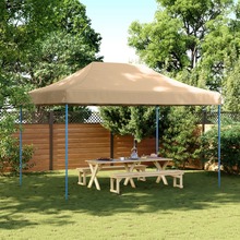 Kokkupandav peotelk vidaXL, 440x292x315 cm, beež