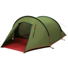 Kahekohaline telk Easy Camp Meteor 200, roheline