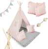 Laste telk Nukido NK-406, heleroosa, 116x116x165 cm