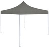Kokkupandav pop-up peotelk vidaXL, 3x3 m, antratsiit