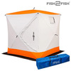 Talvetelk Fish2Fish Cube I, valge/oranž, 220 x 220 x 235 cm