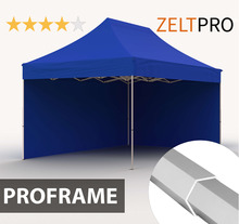 Pop-up telk Zeltpro Proframe, sinine, 3x4,5 m