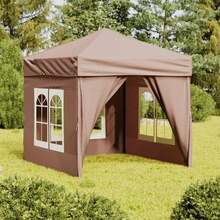 Peotelk vidaXL külgedega, 2x2 m, taupe