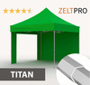 Pop-up telk Zeltpro Titan, roheline, 3x3 m
