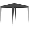 Professionaalne peotelk vidaXL, 2,5x2,5 m, antratsiit, 90 g/m2