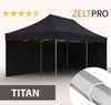 Pop-up telk Zeltpro Titan, must, 4x8 m