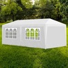 Peotelk vidaXL, 3x6 m, valge