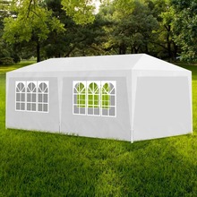 Peotelk vidaXL, 3x6 m, valge