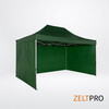 Müügitelk Zeltpro TITAN, 3x4,5 m, roheline, katus ja seinad (4 tk) komplekt