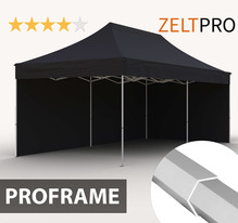 Pop-up telk Zeltpro Proframe, must, 3x6 m