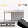 Pop-up telk Zeltpro Ekostrong, valge, 3x3 m