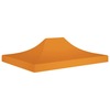 Peotelgi katus vidaXL, 4,5x3 m, oranž, 270 g/m2