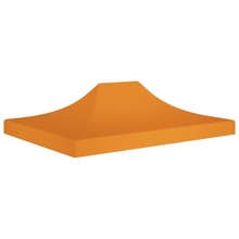 Peotelgi katus vidaXL, 4,5x3 m, oranž, 270 g/m2