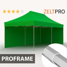 Pop-up telk Zeltpro Proframe, roheline, 3x6 m