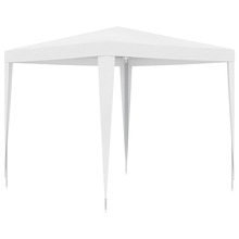Peotelk vidaXL, 2,5x2,5 m, valge