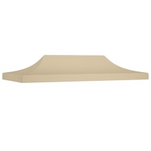 Peotelgi katus vidaXL, 6x3 m, beež, 270 g/m2