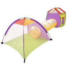 Mängutelk Selonis 3in1, sinine, 120 x 100 x 375 cm