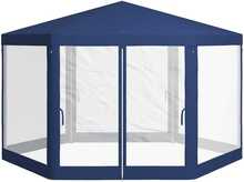 Paviljon Outsunny 4x3 m, sinine