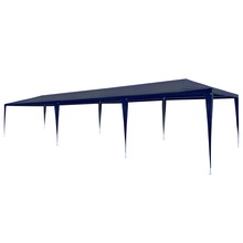 Peotelk vidaXL, 3x9 m, sinine, PE