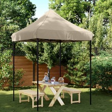 Kokkupandav pop-up peotelk vidaXL, 200x200x306 cm, pruunikashall