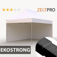 Pop-up telk Zeltpro Ekostrong, valge, 3x2 m