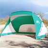 Rannatelk vidaXL, 274x178x170/148 cm, roheline, 185T Taffeta