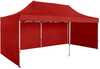 Pop-up telk Zeltpro Premium+, 3x6 m, punane