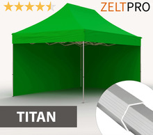Pop-up telk Zeltpro Titan, roheline, 3x4,5 m