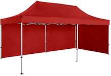 Pop-up telk Zeltpro Premium+, 4x6 m, punane