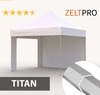 Pop-up telk Zeltpro Titan, valge, 3x3 m
