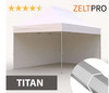 Pop-up telk Zeltpro Titan, valge, 3x4,5 m