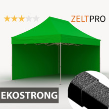 Pop-up telk Zeltpro Ekostrong, roheline, 3x4,5 m